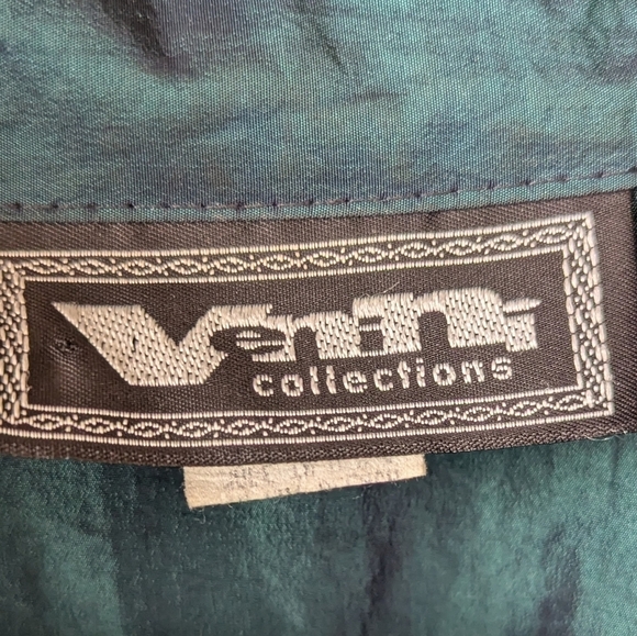 VTG 80s Surfstyle Interplanetary Body Gear Pullover Anorak Windbreaker Teal - Picture 6 of 9